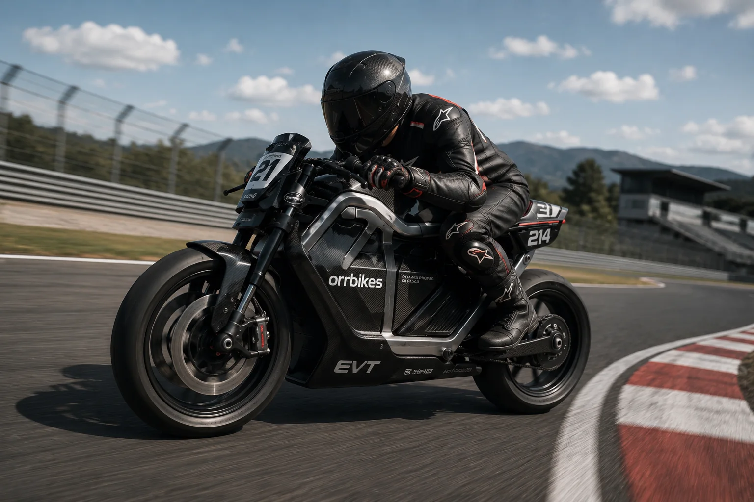 ORRBIKES Café Racer in motion
