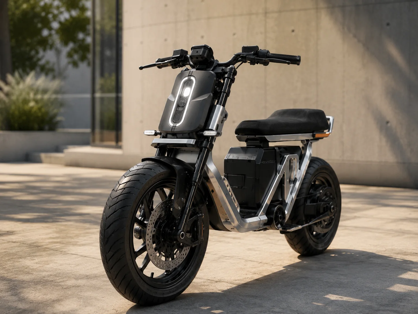 ORRBIKES Urban Scooter product view in daylight